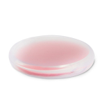 Étui en plastique pour savon en feuilles solubles dans l’eau couleur rose pastel troisième vue