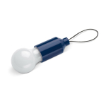 Lampe avec 1 LED avec poignée pour accrocher à un porte-clés ou un sac couleur bleu foncé