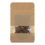 Sachet de graines de fleurs abeilles et papillons dans un sac kraft couleur marron deuxième vue