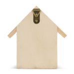 Petite maison écologique pour abeilles en bois FSC couleur bois troisième vue