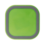 Chargeur sans fil carré dans différents coloris vibrants 5W couleur vert lime deuxième vue
