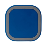 Chargeur sans fil carré dans différents coloris vibrants 5W couleur bleu foncé deuxième vue