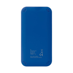 Batterie externe rectangulaire de plusieurs couleurs 5W couleur bleu foncé sixième vue