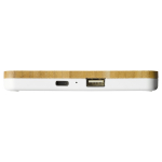 Chargeur sans fil en bambou élégant au format Bamboo Tray couleur bois cinquième vue