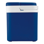 Glacière rigide en plastique colorée avec poignée de transport 10L couleur bleu cinquième vue