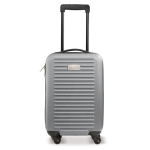 Valise cabine à 4 roues avec plaque métallique pour marquage couleur argenté deuxième vue