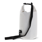Sac à bandoulière étanche en PVC d'une capacité de 10 L Bayside XL couleur blanc quatrière vue