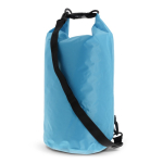 Sac à bandoulière étanche en PVC d'une capacité de 10 L Bayside XL couleur bleu ciel