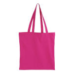 Sac en coton avec certification OEKO-TEX de couleurs 140 g/m2 couleur rose