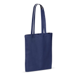 Sac en coton avec certification OEKO-TEX de couleurs 140 g/m2 couleur bleu foncé