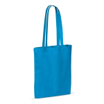 Sac en coton avec certification OEKO-TEX de couleurs 140 g/m2 couleur bleu ciel
