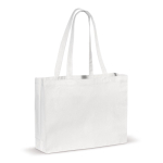 Sac en coton avec certification OEKO-TEX de couleurs 280 g/m2 couleur blanc