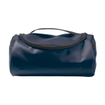 Trousse de toilette avec plusieurs compartiments à l'intérieur couleur bleu foncé deuxième vue