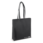 Sac écologique en RPET avec anses longues assorties 100 g/m2 couleur noir