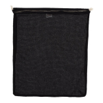 Sac réutilisable en coton pour fruits et légumes 40x45 cm couleur noir deuxième vue