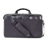 Sac de voyage en RPET avec double compartiment pour vêtements 23L couleur noir troisième vue