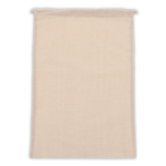 Sac cadeau en coton avec certification OEKO-TEX 30x45 cm couleur beige