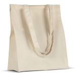 Sac en toile de coton avec certification OEKO-TEX 280 g/m2 couleur beige troisième vue