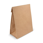 Sac pour aliments avec doublure en PEVA et fermeture Velcro couleur marron deuxième vue