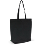 Sac Fairtrade en couleurs neutres avec capacité de 12 kg 270 g/m2 couleur noir