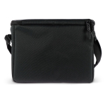 Sac glacière noire en RPET avec bandoulière 8L couleur noir cinquième vue