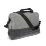 Mallette antivol pour ordinateur en RPET avec fermetures cachées 15'' couleur gris