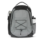 Sac à dos pour ordinateur en RPET avec compartiments intérieurs couleur gris deuxième vue