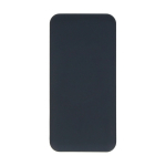 Batterie externe compacte 10 000 mAh en plastique recyclé couleur bleu foncé deuxième vue