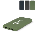 Batterie externe compacte 10 000 mAh en plastique recyclé