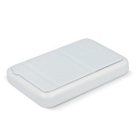 Chargeur sans fil MagSafe avec entrée USB-A et USB-C couleur blanc deuxième vue