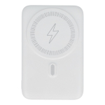 Chargeur sans fil MagSafe avec entrée USB-A et USB-C couleur blanc cinquième vue