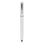 Stylo multifonction avec kit de nettoyage électronique couleur blanc deuxième vue