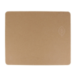 Tapis de souris en papier recyclé avec chargeur sans fil couleur naturel deuxième vue