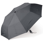 Parapluie pliable ergonomique coloré avec armature noire Ø100 couleur noir deuxième vue