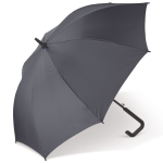 Parapluie avec poignée géométrique et anti-vent Ø106 couleur noir quatrière vue