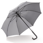 Parapluie avec poignée géométrique et anti-vent Ø106 couleur gris