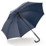Parapluie avec poignée géométrique et anti-vent Ø106 couleur bleu foncé