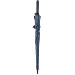 Parapluie pour 2 personnes avec design carré et résistant au vent Ø121 couleur bleu foncé quatrière vue