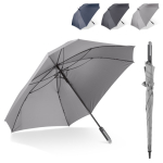 Parapluie pour 2 personnes avec design carré et résistant au vent Ø121