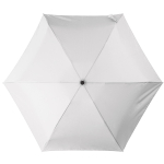 Parapluie léger pliable avec sa propre housse assortie Ø92 couleur blanc troisième vue