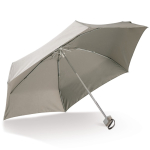 Parapluie léger pliable avec sa propre housse assortie Ø92 couleur gris clair