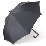 Parapluie avec poignée géométrique et détails colorés Ø106 couleur bleu cinquième vue