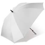 Grand parapluie avec design carré et résistant au vent Ø121 couleur blanc deuxième vue