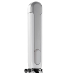 Grand parapluie avec design carré et résistant au vent Ø121 couleur blanc cinquième vue