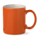 Tasse en céramique de plusieurs couleurs avec capacité de 300ml couleur orange