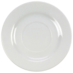 Tasse à café avec soucoupe en porcelaine pour expresso 160ml couleur blanc deuxième vue