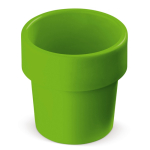 Gobelets à café empilables en canne à sucre fabriqués en UE 240ml couleur vert lime