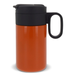 Gobelet en acier inoxydable avec couvercle servant de tasse 250ml couleur orange