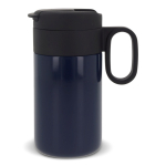 Gobelet en acier inoxydable avec couvercle servant de tasse 250ml couleur bleu foncé