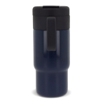 Gobelet en acier inoxydable avec couvercle servant de tasse 300ml couleur bleu foncé troisième vue